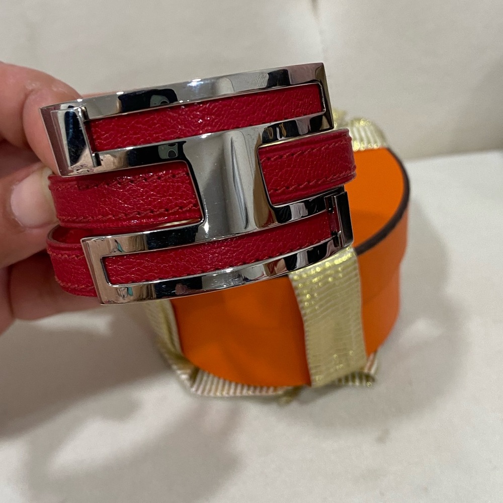 ❤️❤️Hermès Double Tour Bracelet - Picture 3 of 10